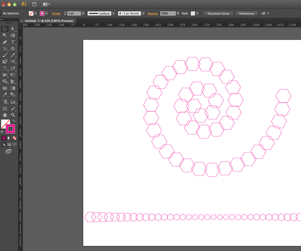 Replacing a Spine With a Blend in Illustrator