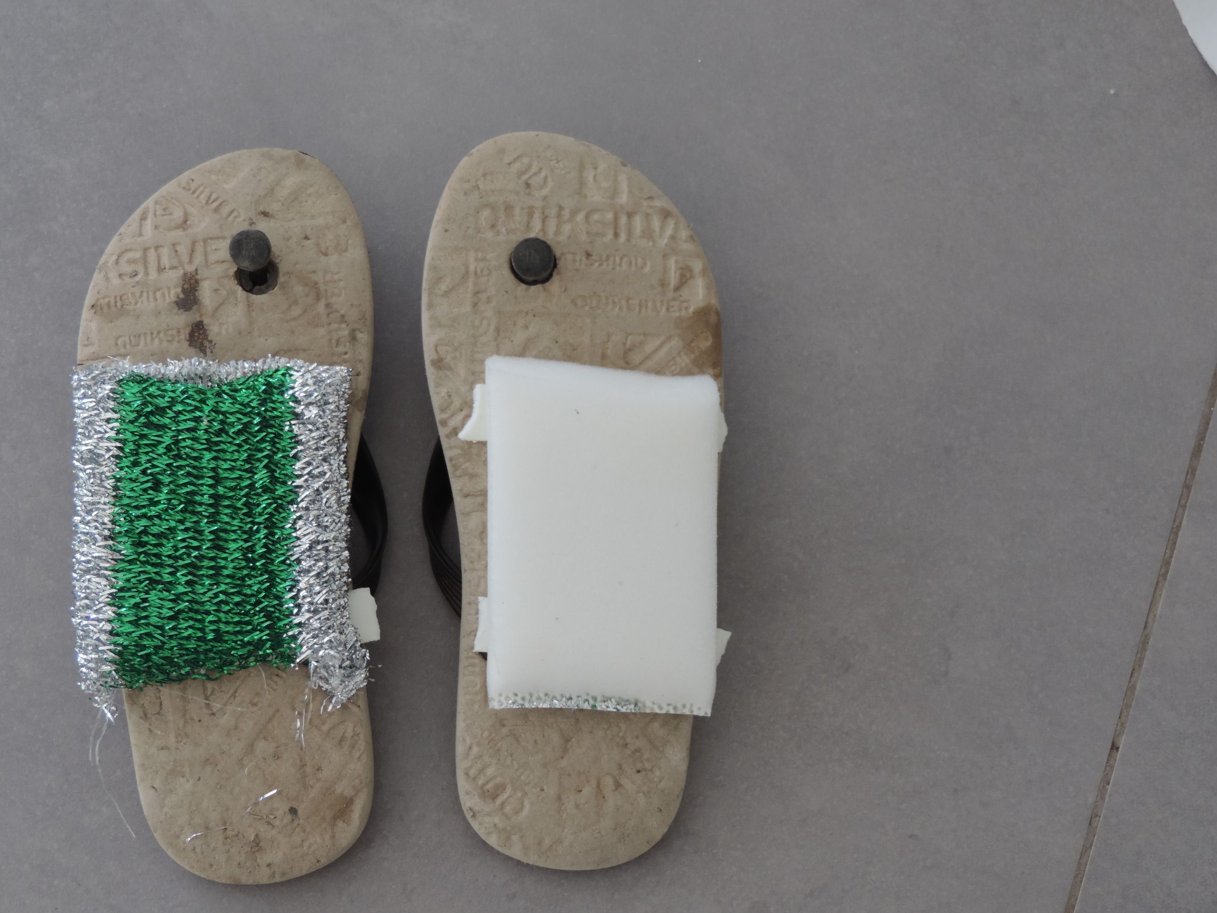Cleaning Sandals