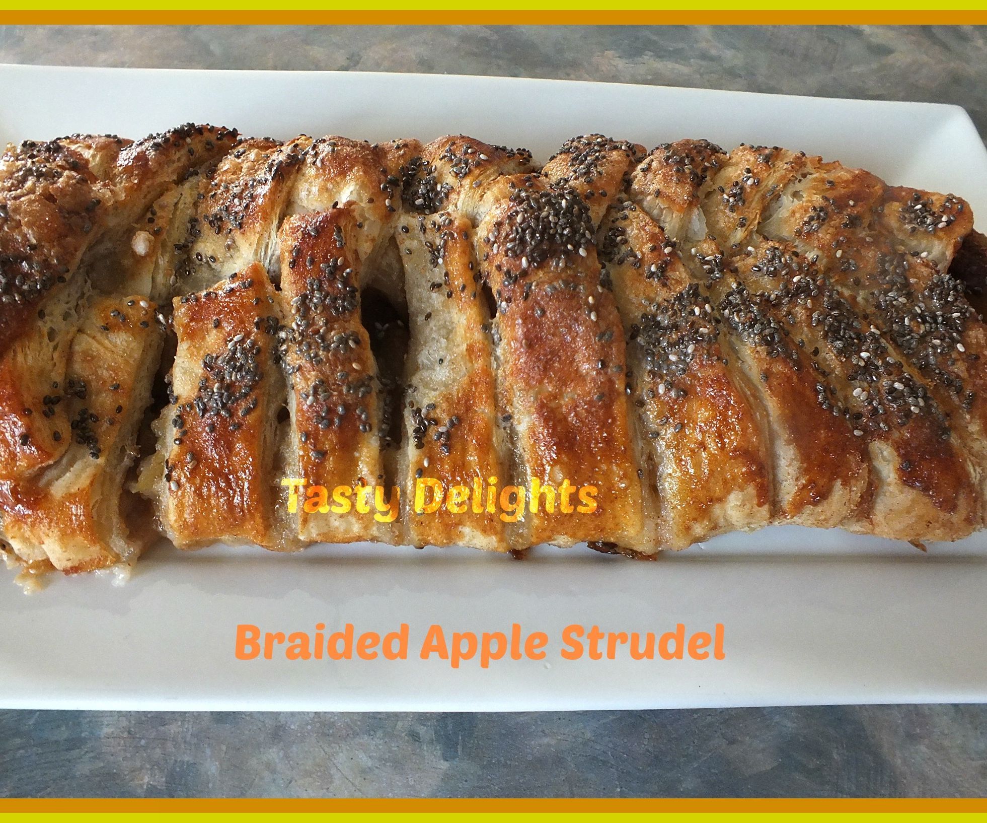 Braided Apple Strudel