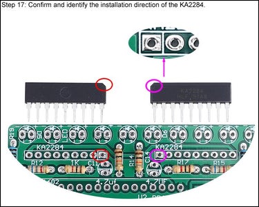 Confirm and Identify the Installation Direction of the KA2284