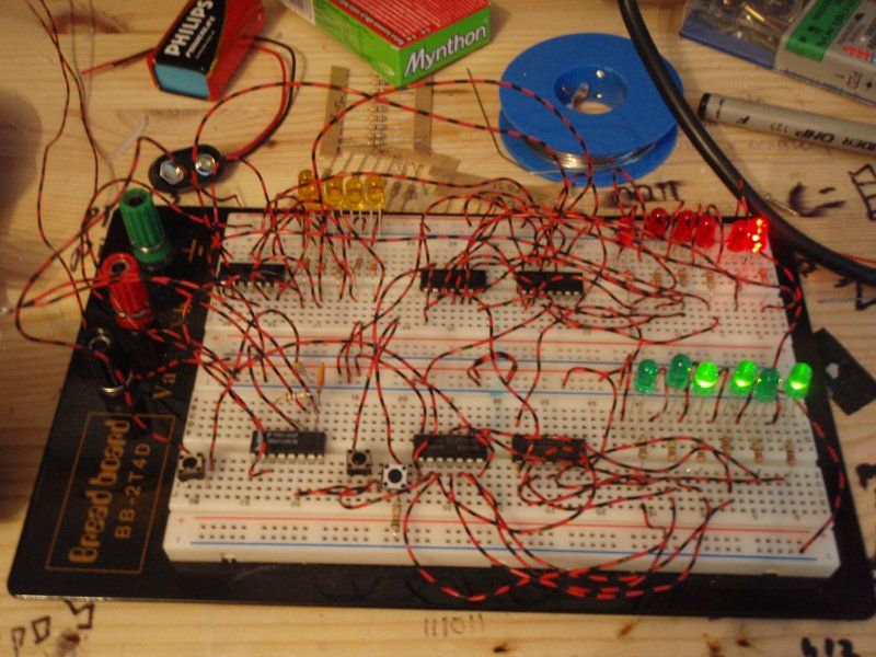 Binary Clock : 5 Steps (with Pictures) - Instructables