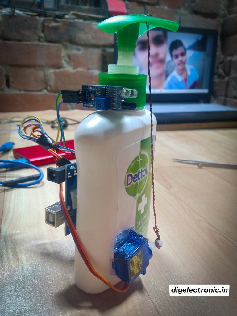 Automatic Soap Dispenser Using Arduino