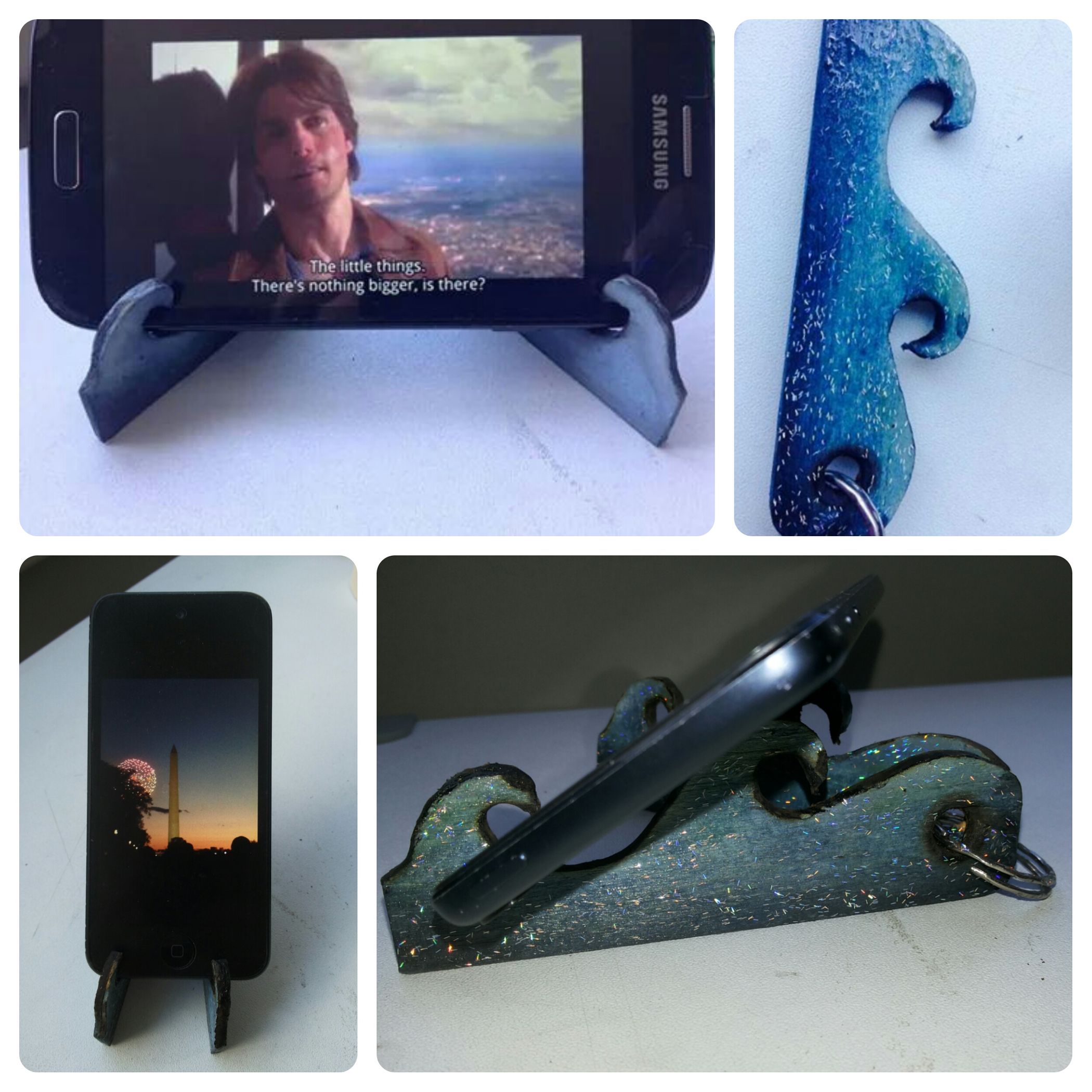 Easy DIY Phone Holder Keychain. 8 Steps (with Pictures) Instructables