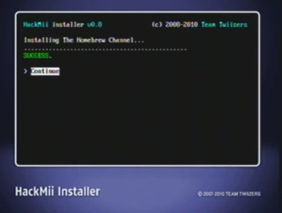 Installing Bootmii and the Homebrew Channel