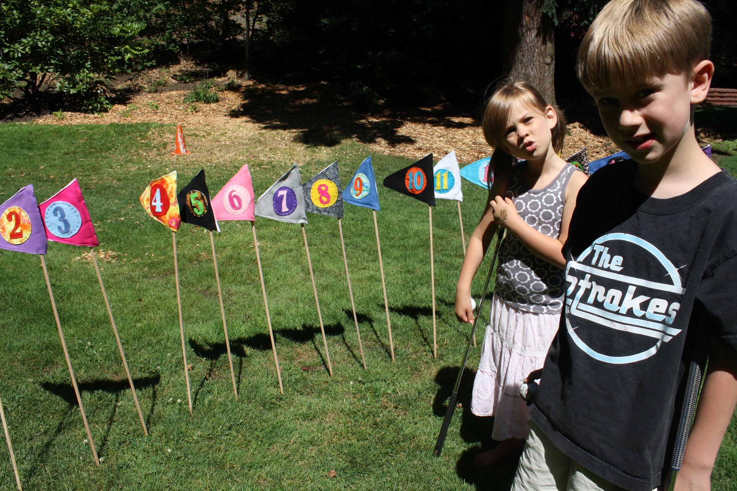 Par for the Course- Golf Flags for Kids