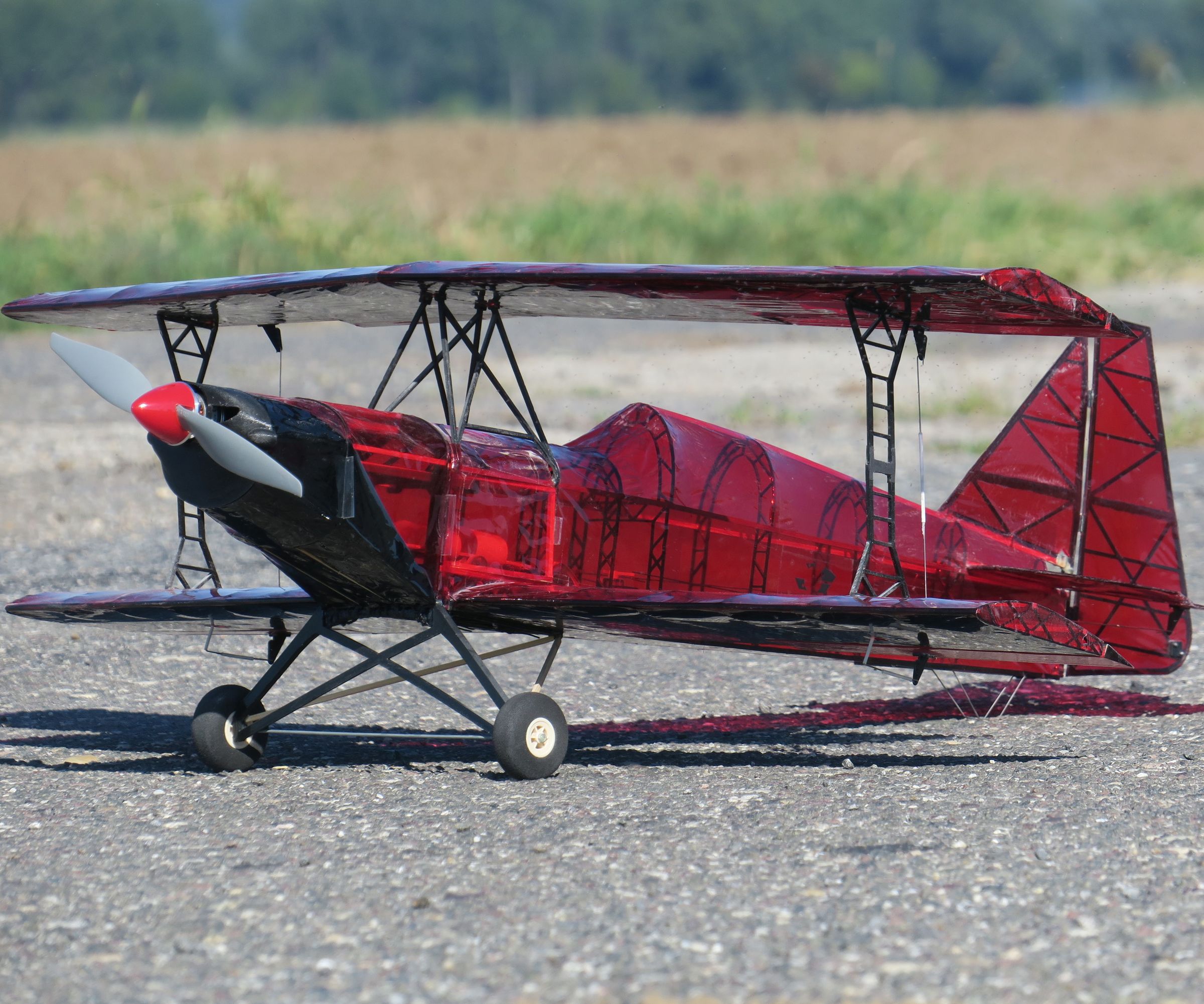 Repairing Crashed 3D Printed Biplane 10-300S