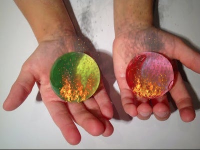 Orbeez on Fire | Orbeez Experiment 