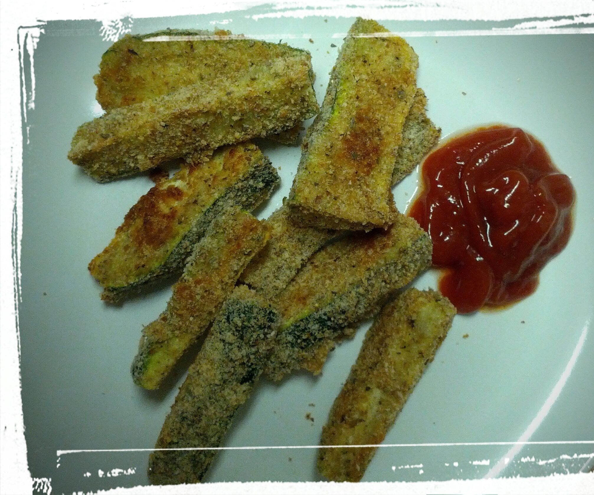 Oven-Baked Zucchini Fries