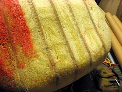 Smear Nooks and Crannies With Some Kind of Resin or Filler That Is Sandable.