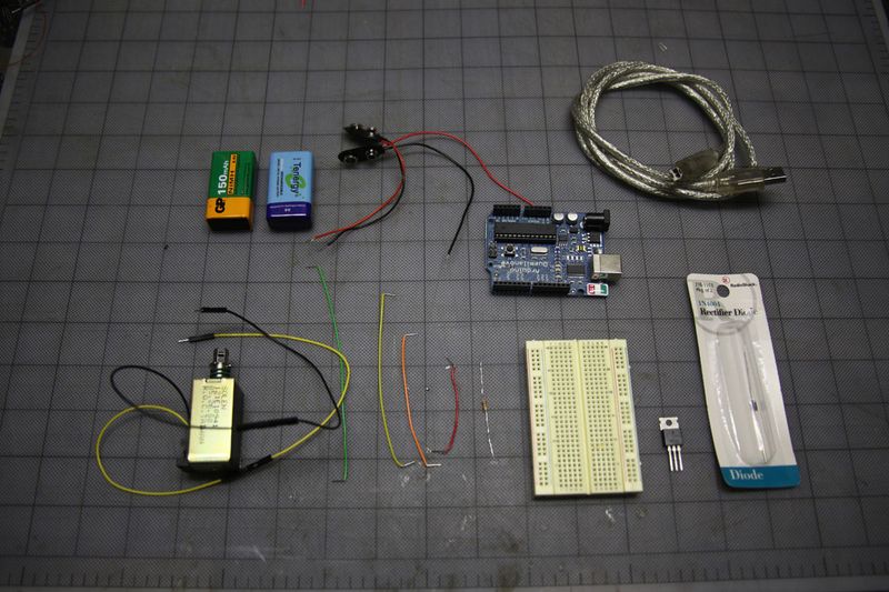Controlling Solenoids With Arduino : 5 Steps - Instructables