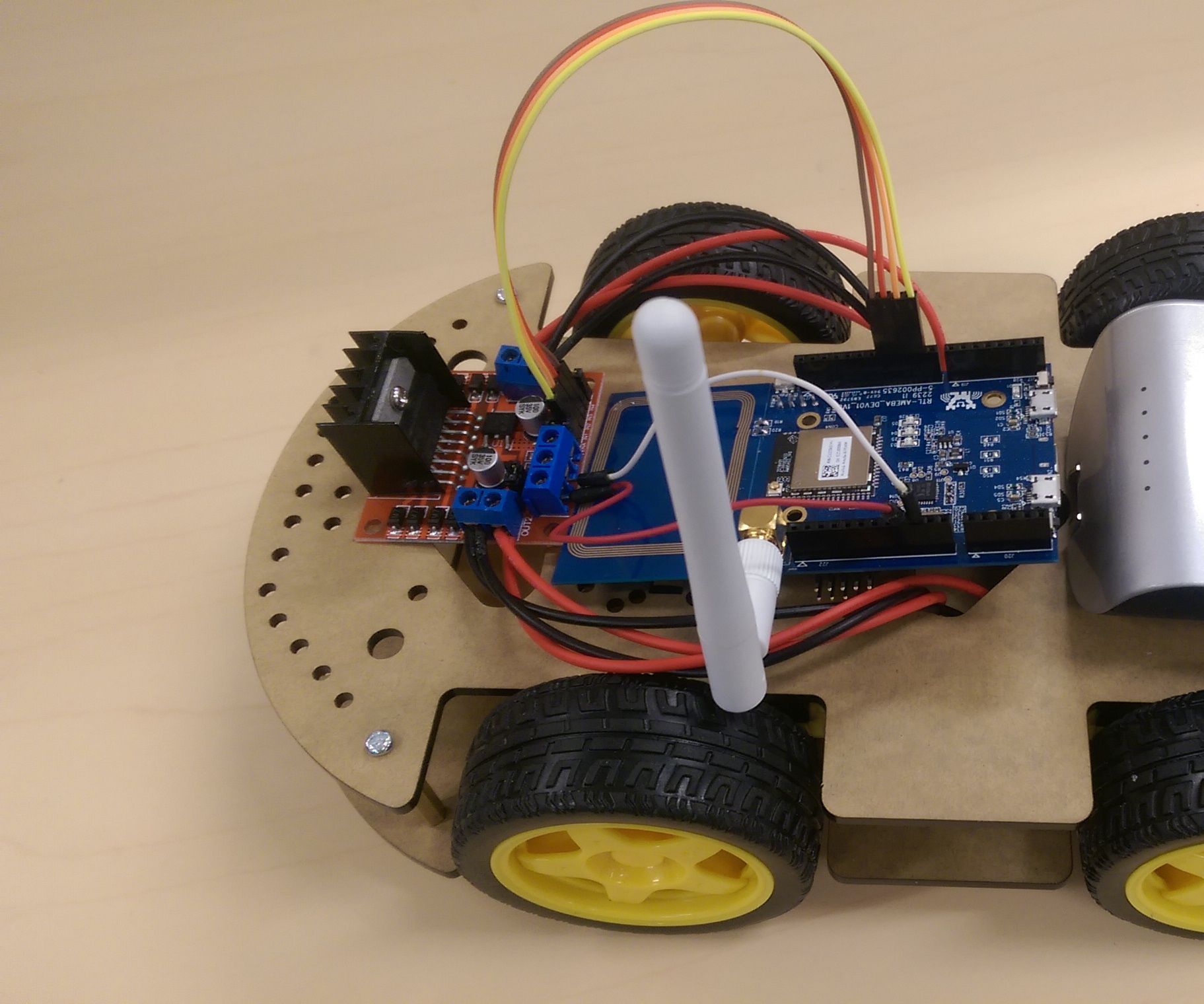 Arduino Motorcar Control Using 6-Axis Sensor 