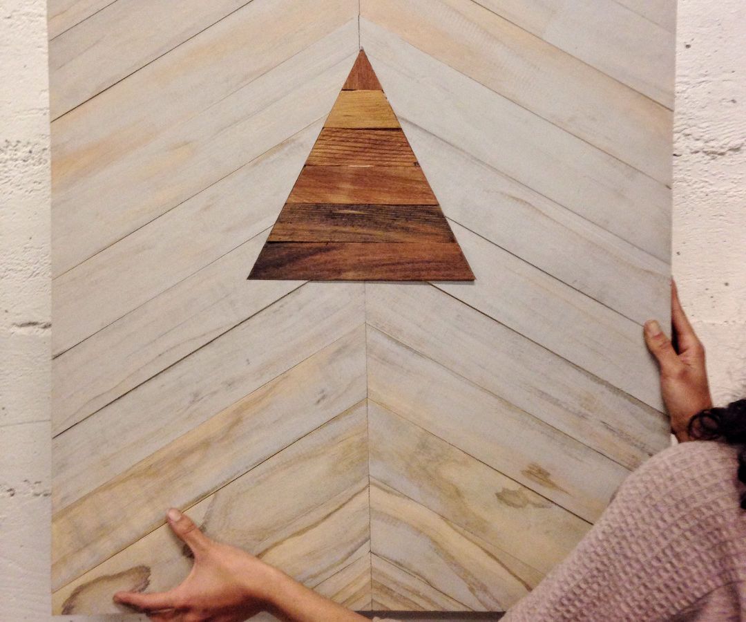 Inlays : Shapes in Wooden Art Hangings