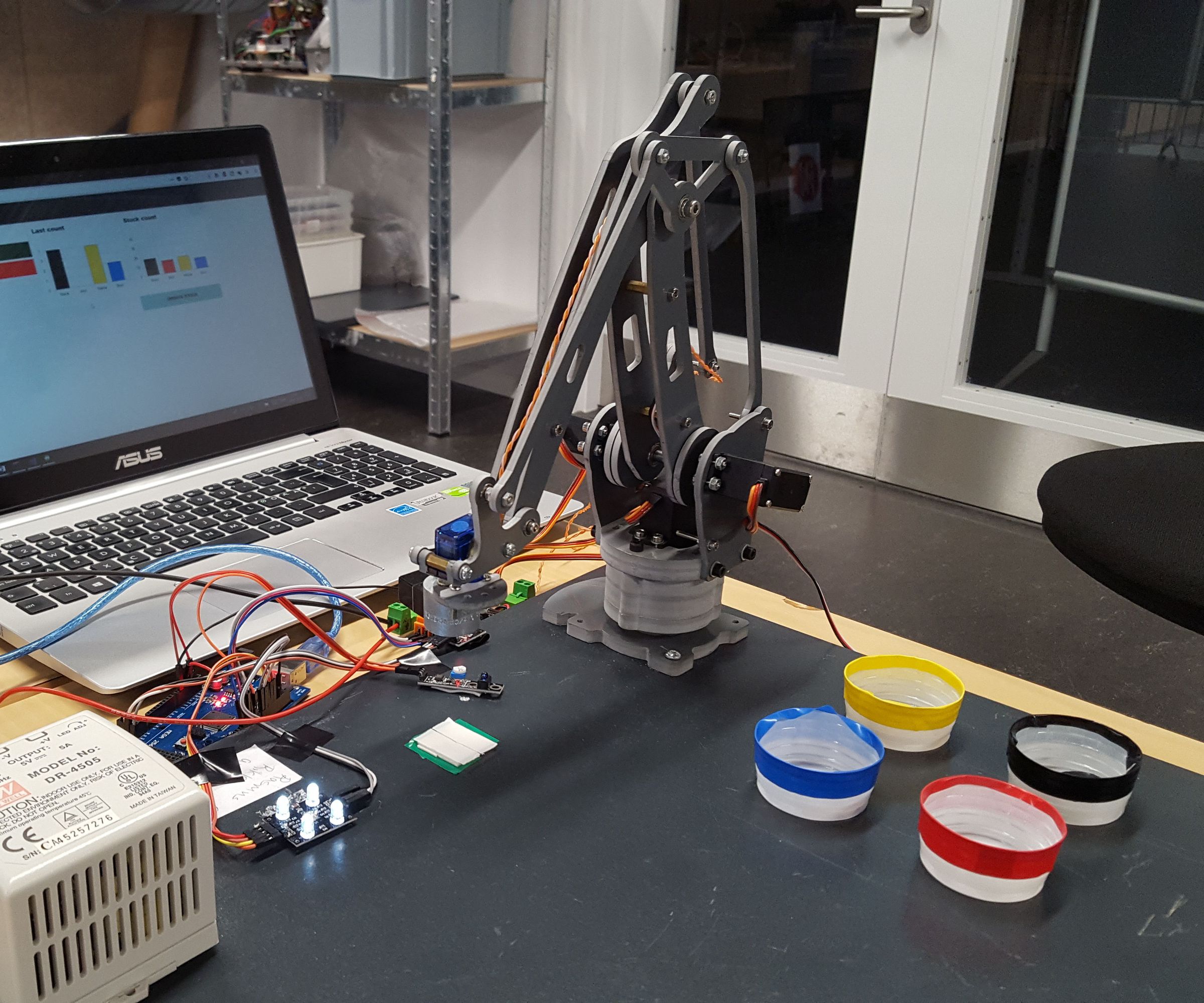 EAL-Industry 4.0-Color Counting Robot