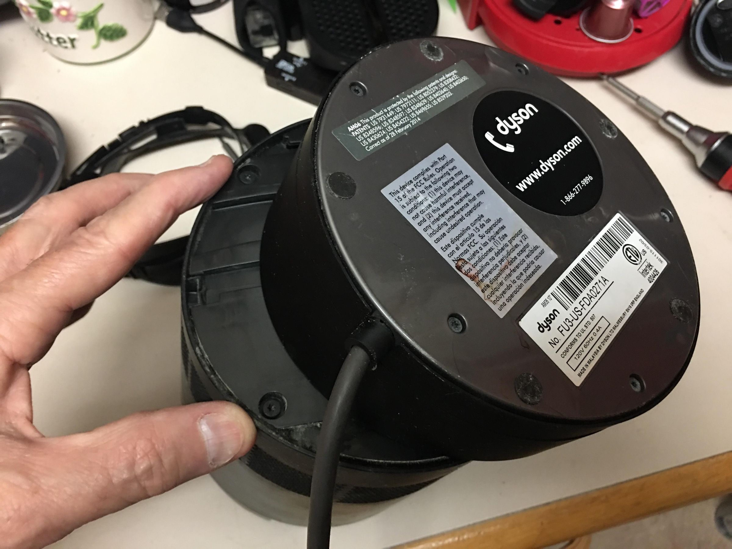 Disassemble and Clean a Dyson Cool Pedestal Fan 10 Steps Instructables
