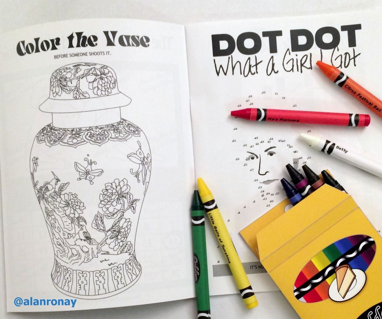 Custom Golden Girls Crayons