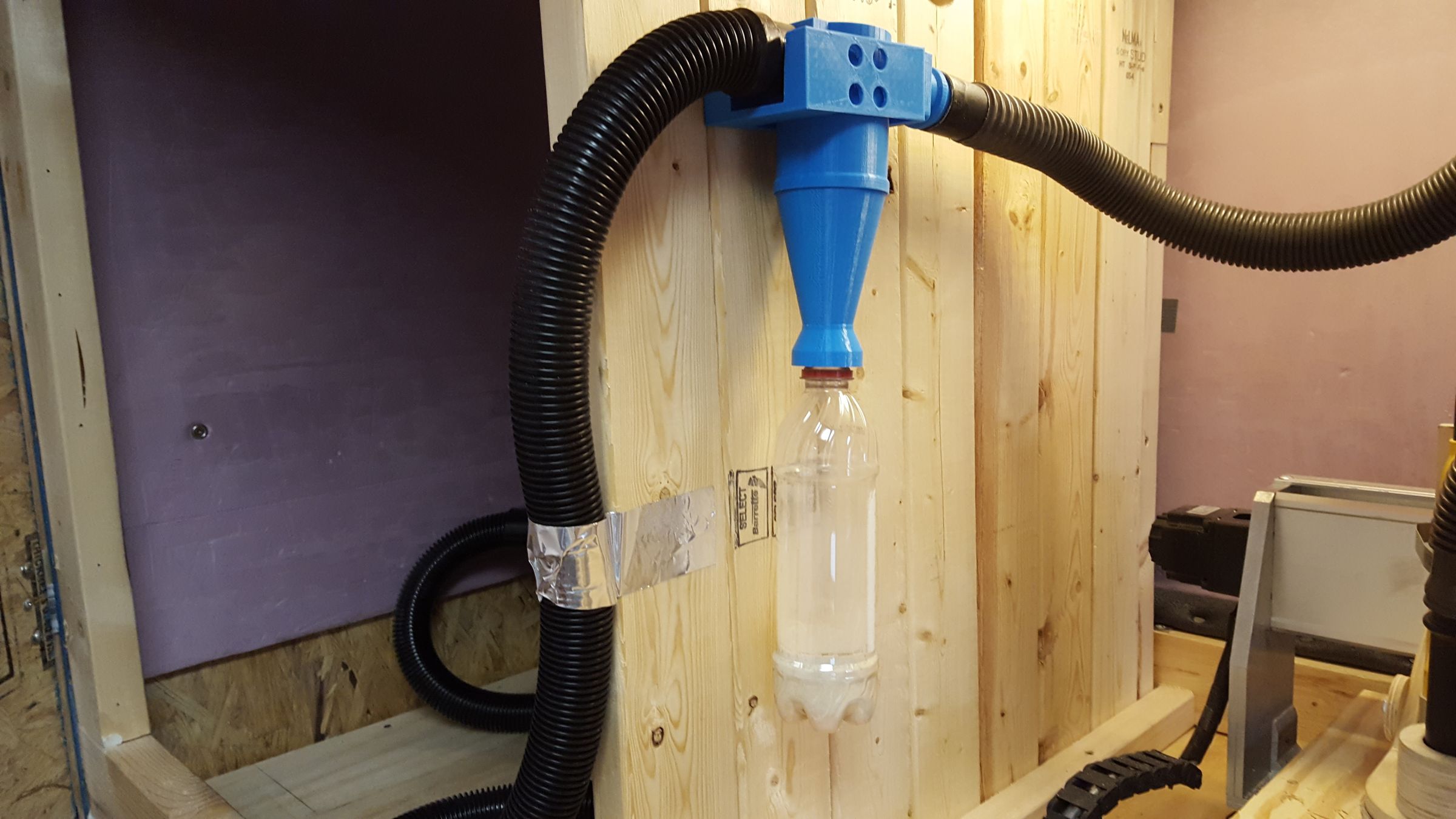 3D Printed Dust Collector Instructables