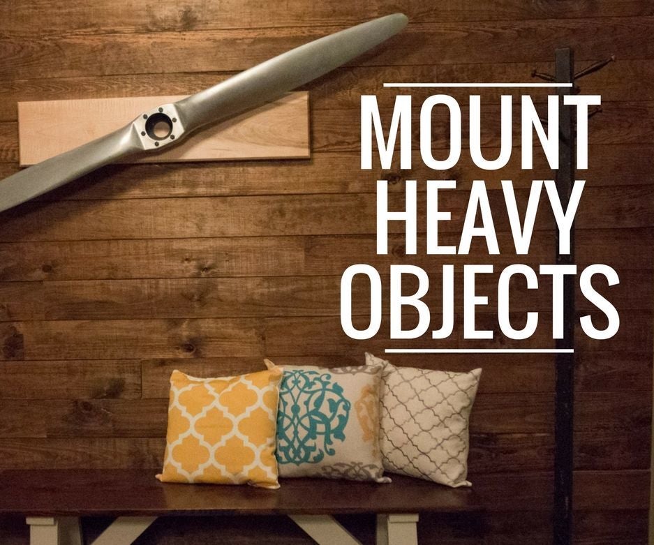 Wall Mount for Heavy Items 14 Steps (with Pictures) Instructables