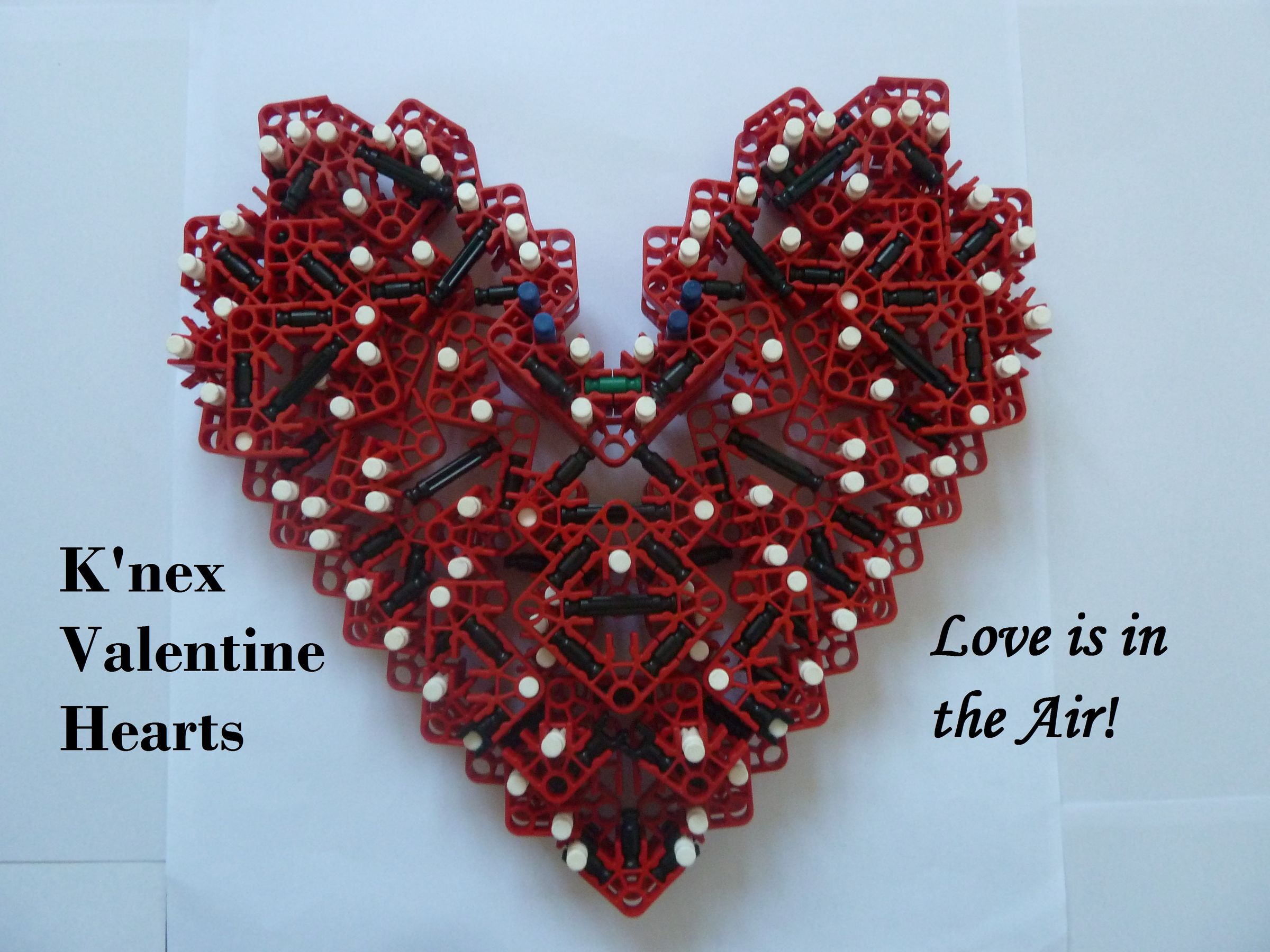 K'nex Valentine Hearts
