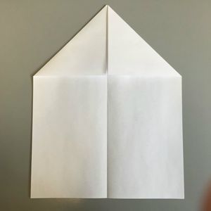 Next, Fold the Cockpit of the Plane As Shown Below.