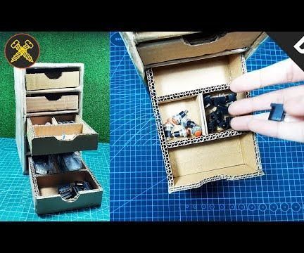 DIY - Cheapest Storage Organizers for Electronic Components and Parts | Gold Screw