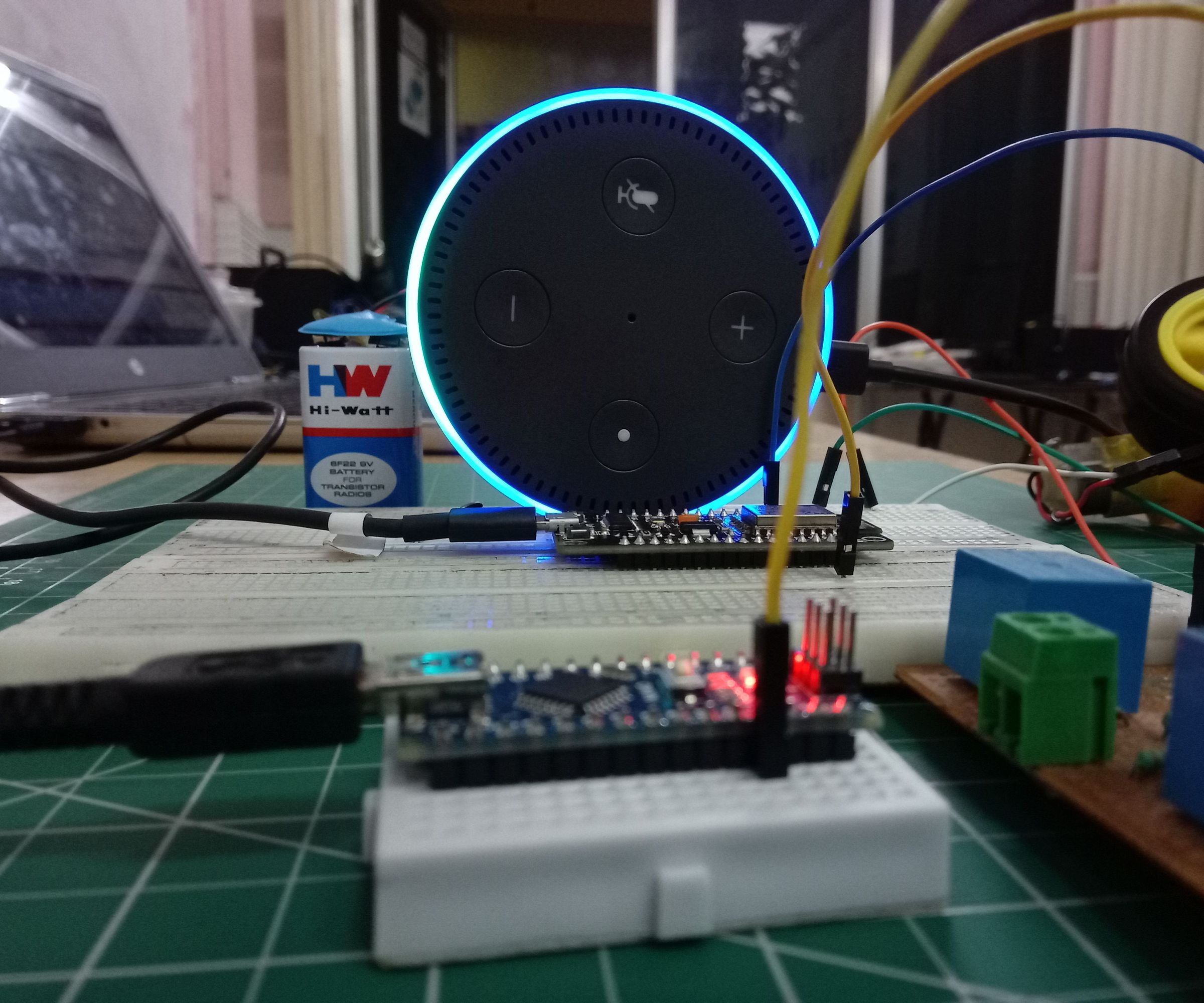 Alexa Controlled Robot Demo