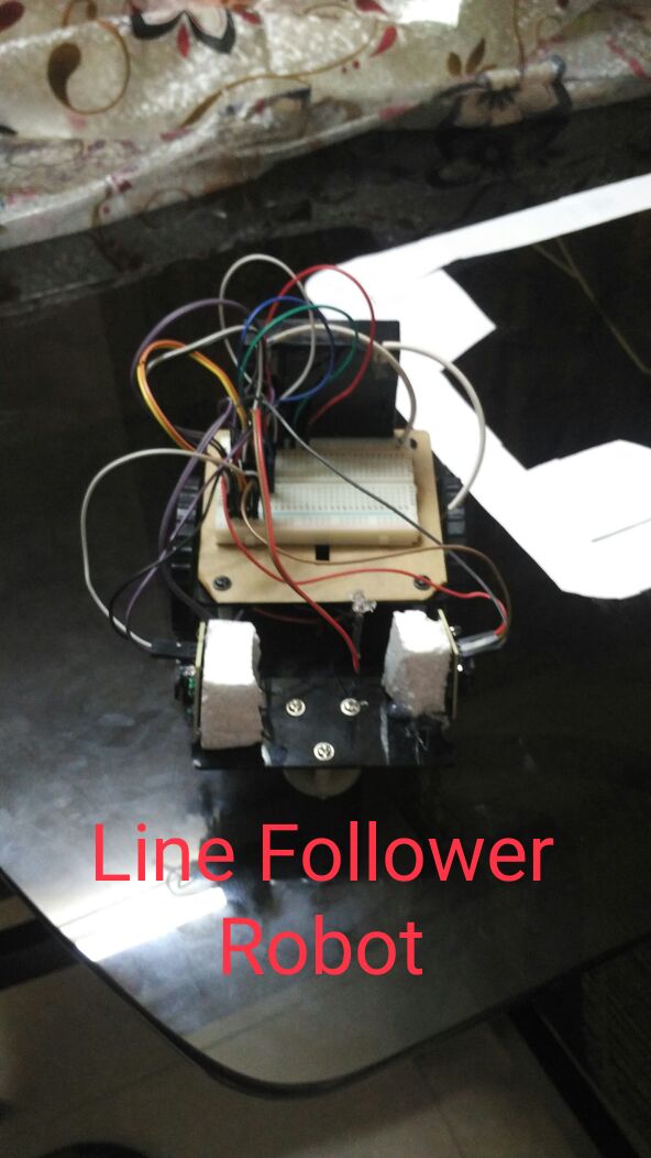 How to Make a Line Follower Robot Without Using Arduino(Microcontroller ... Circuit Diagram