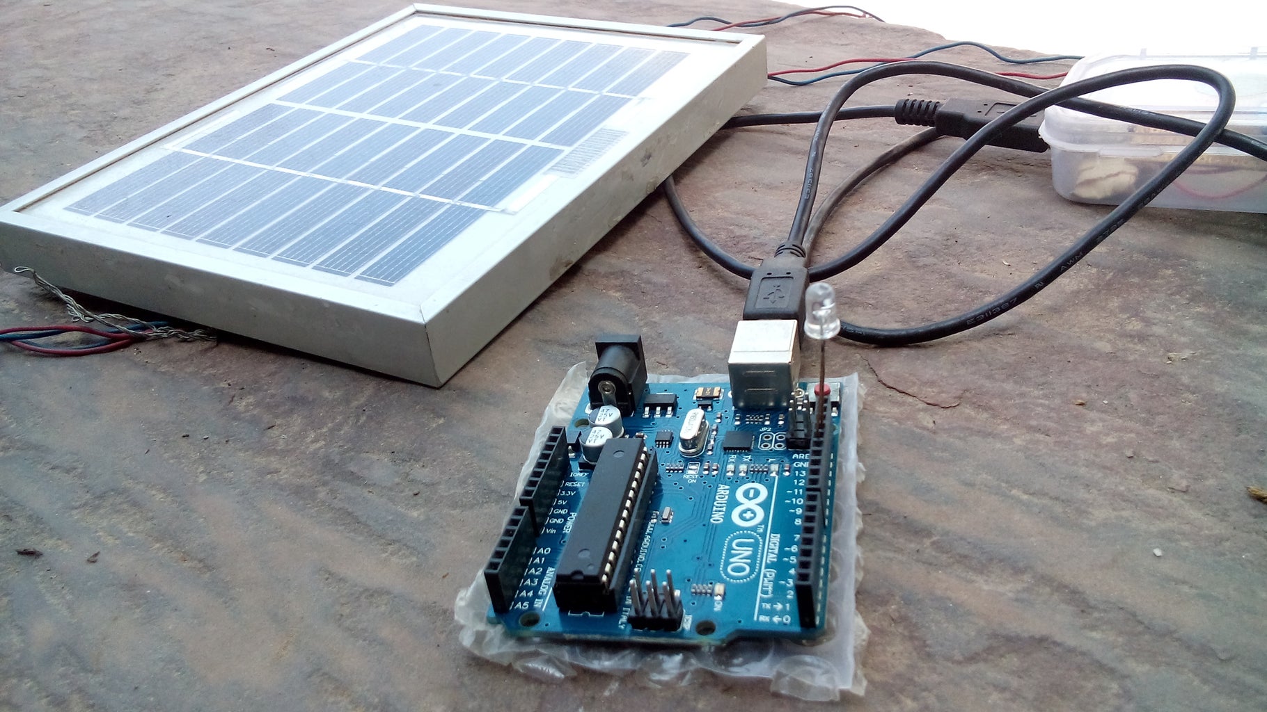 Solar Based Power Supply for Arduino : 5 Steps (with Pictures ...