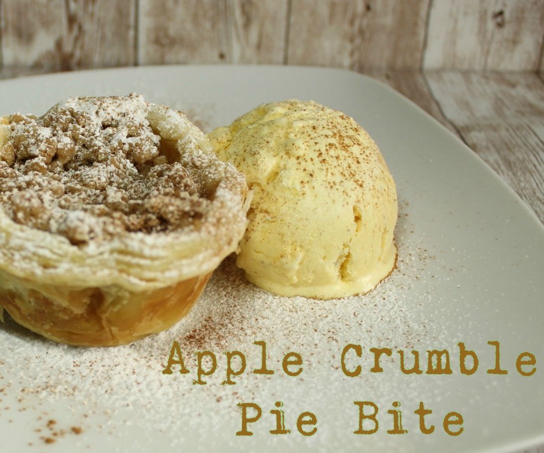 Apple Crumble Pie Bite