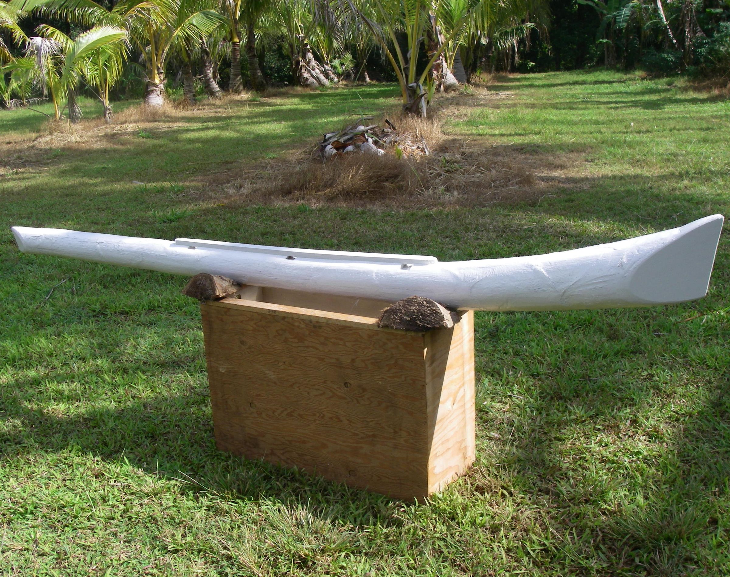 Sailing Canoe Chapter 4: Carve Outrigger and Break Tools
