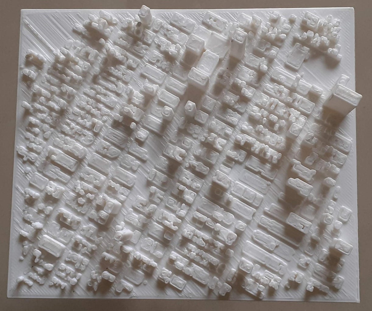 3D Printed Any Earth Terrain Map