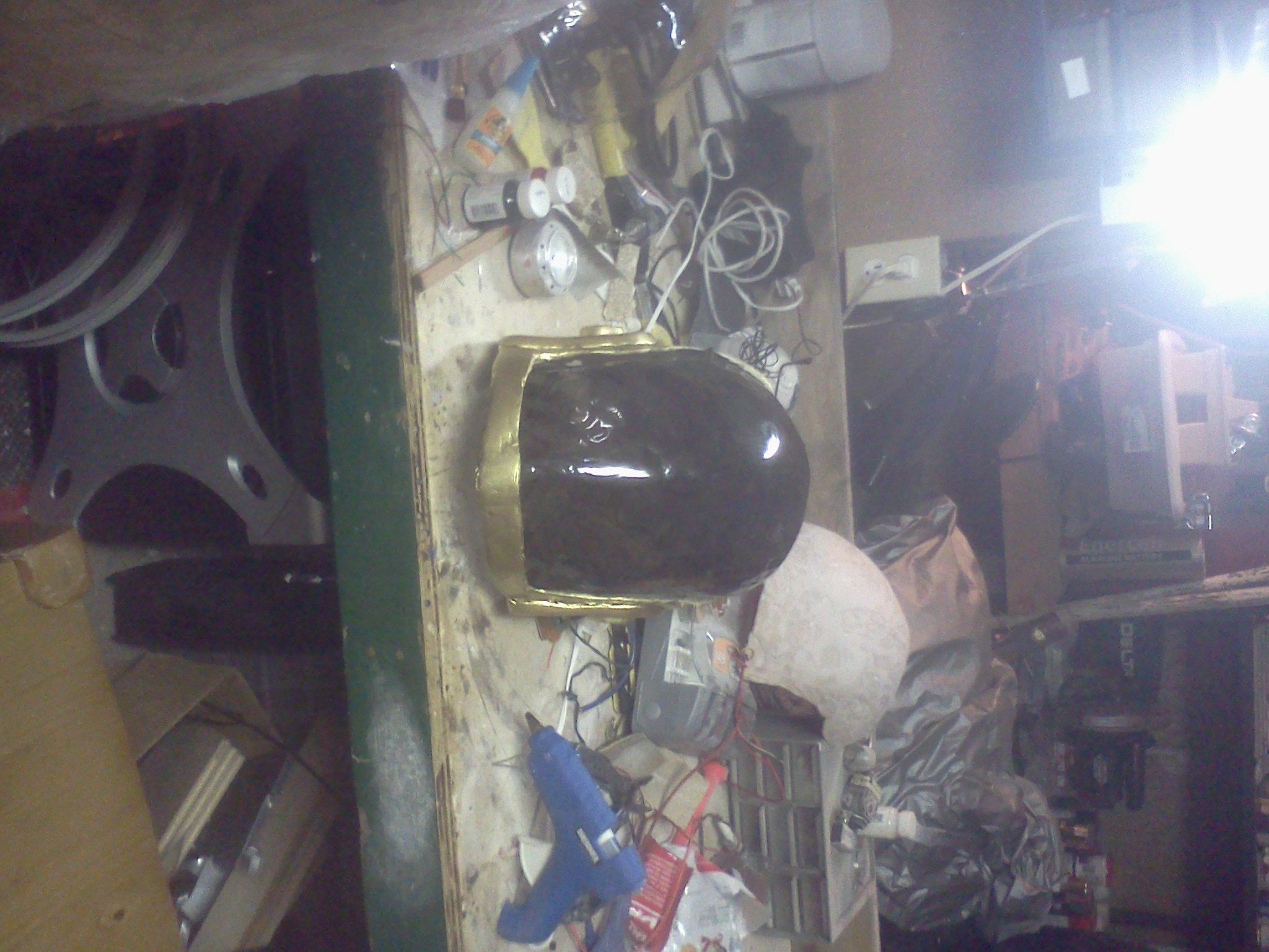 Daft Punk Helmet (Guy Manuel: In progress)