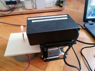 First Test With a Halogen Lamp
