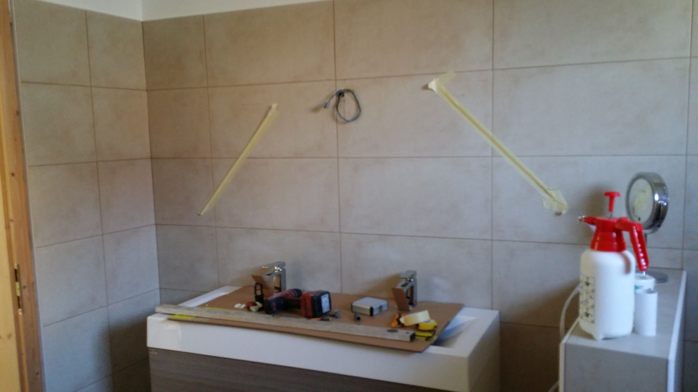 Mount a Mirror on Tiled Drywall 7 Steps (with Pictures) Instructables