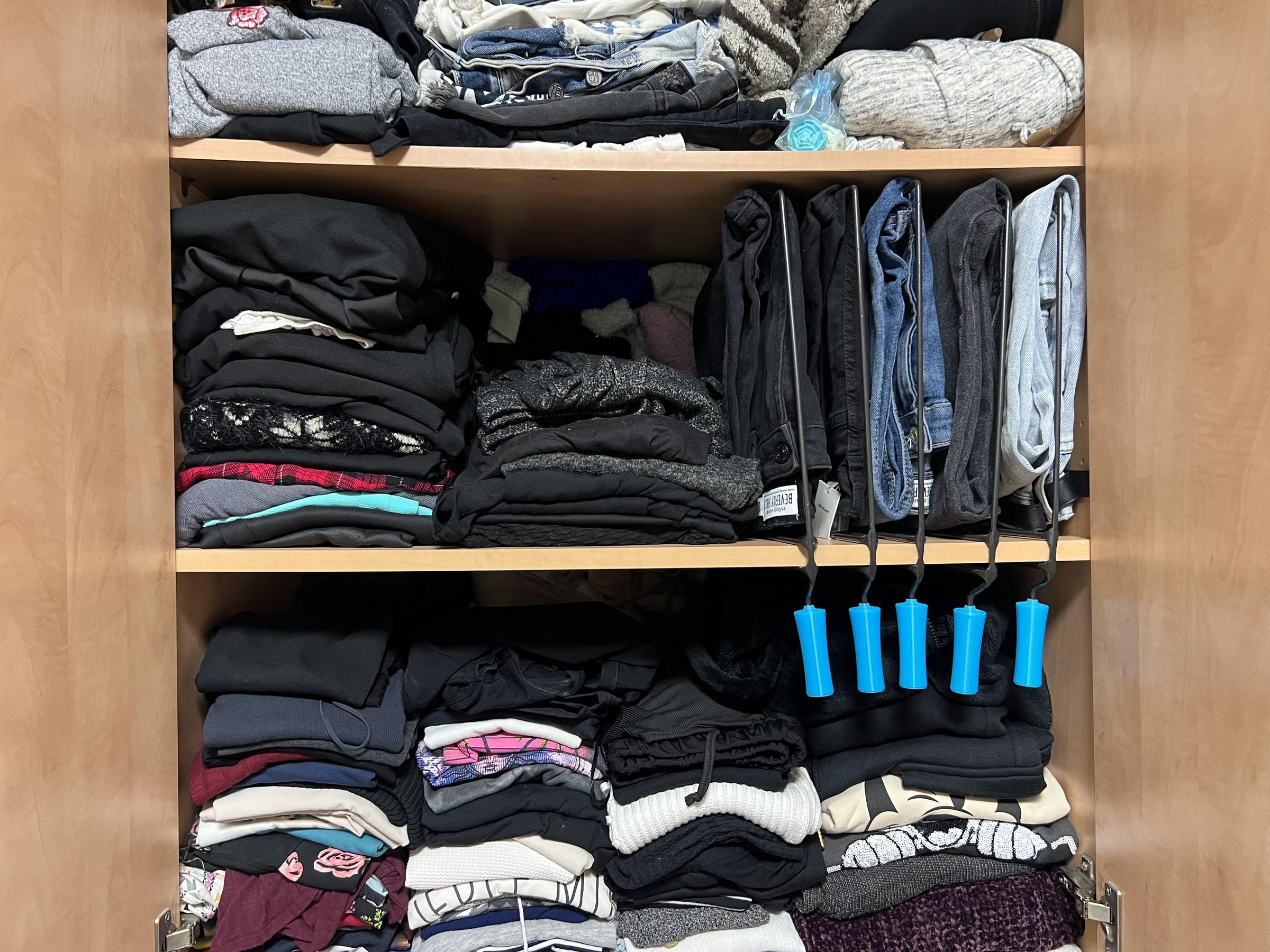 Clothes Hanger to Help Reaching High Shelves of the Wardrobe 11 Steps