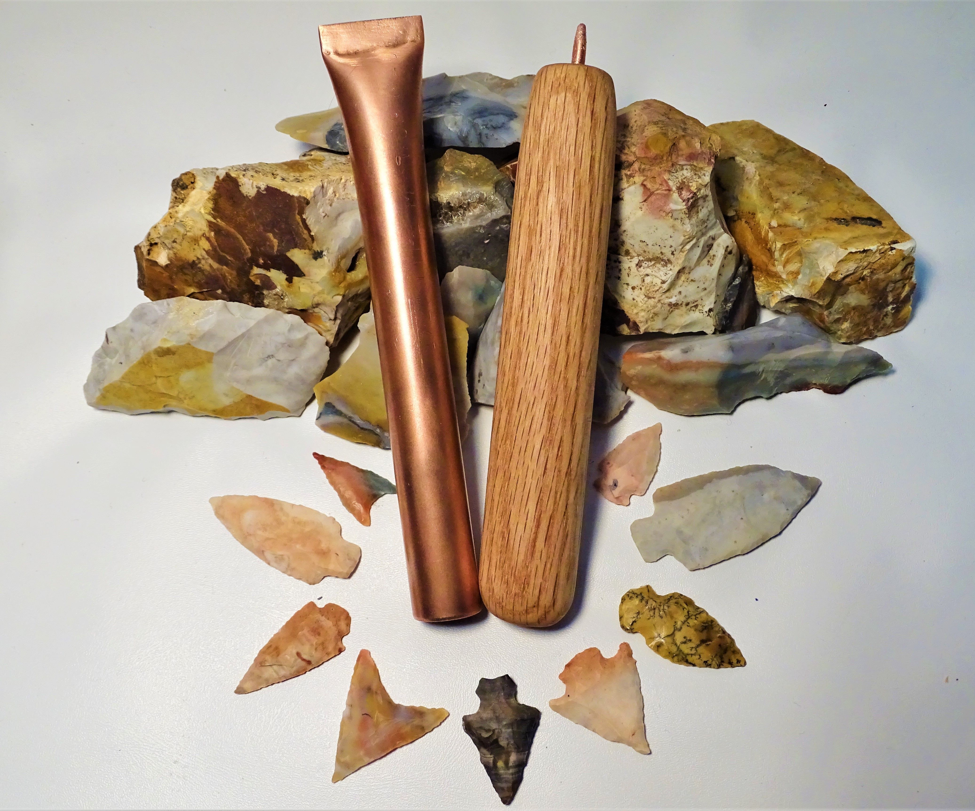 Upcycled Flint-Knapping Set
