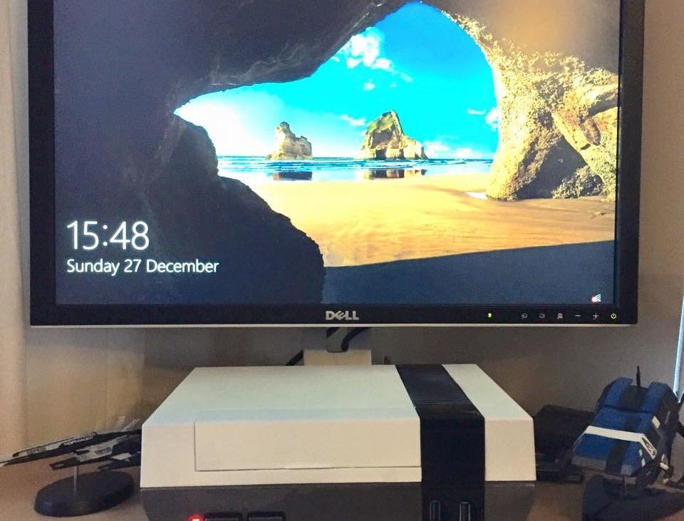 Nintendo AMD Retro Modern Gaming PC Build Using New and Old Parts
