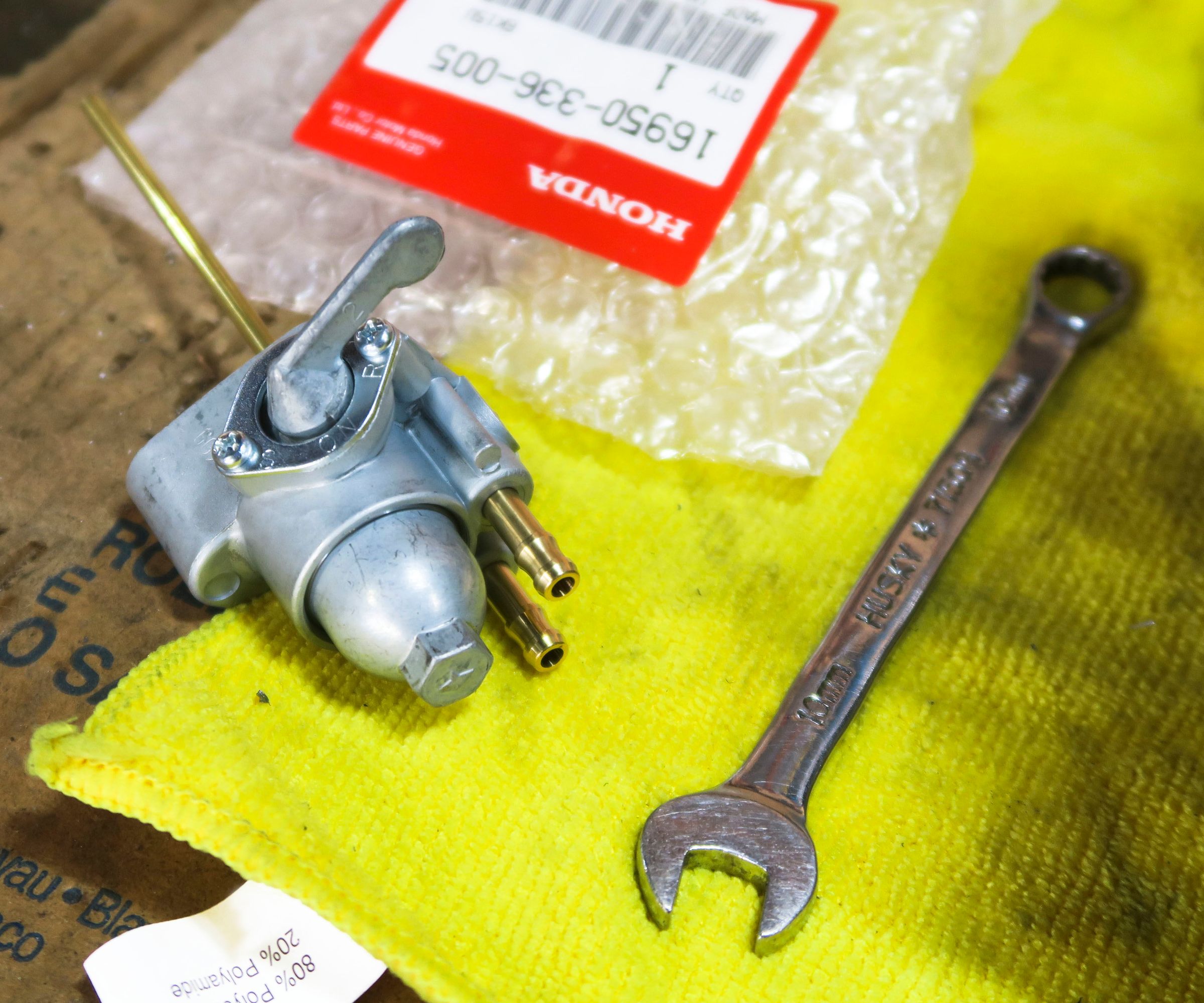 Motorcycle Petcock Replacement