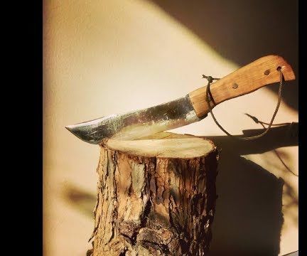  Forged in Fire Home Edition : Bushcraft Knife