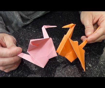 How to make an origami Crane