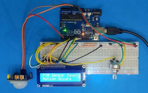 HC-SR501 PIR Sensor With Arduino : 4 Steps (with Pictures) - Instructables