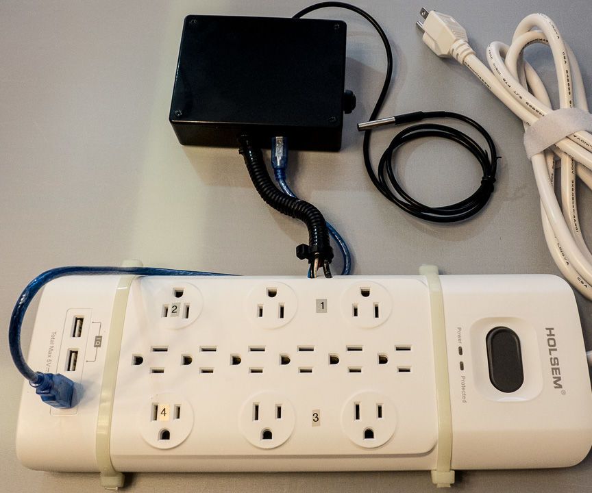 Bluetooth Outlet Controller for Aquariums, Hydroponics & Fermentation