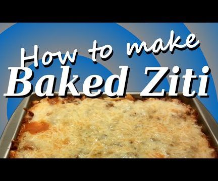 How to Make Baked Ziti
