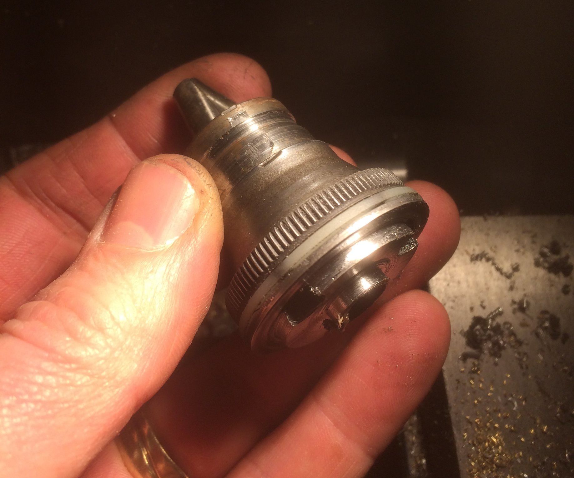 Drill Chuck Attachment When Fitting a Different Chuck