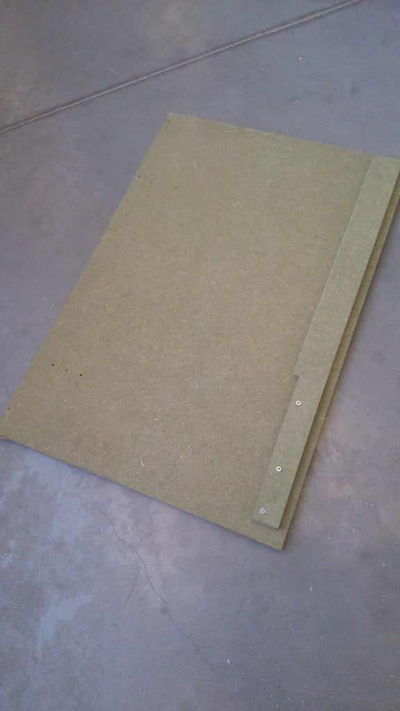 homework machine drawing Front Plate (wood)