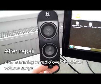 Logitech X-530 5.1 Speaker Patching/repair