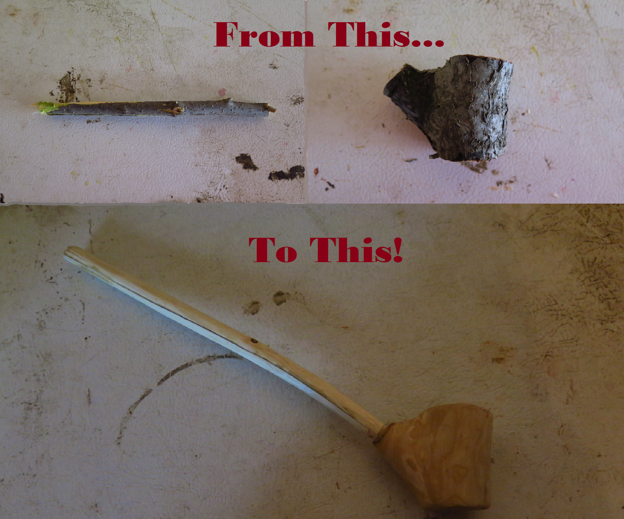 Awesome Tree Branch Pipe