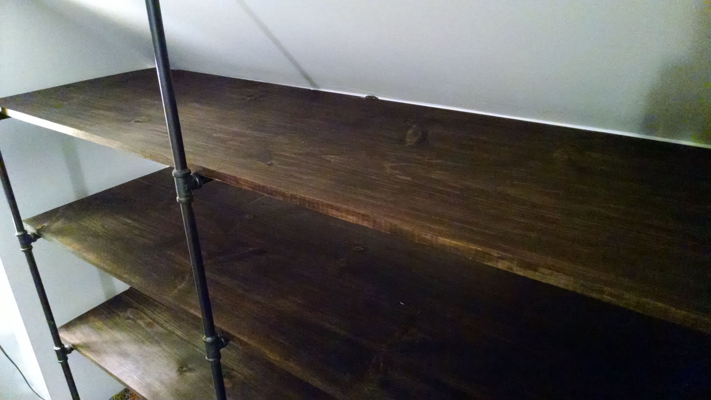 Black Pipe Shelf 6 Steps (with Pictures) Instructables