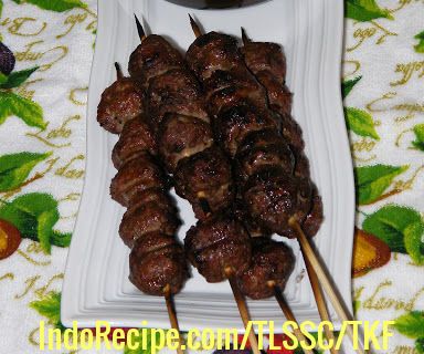 Ground Beef Satay (Sate Pentul)