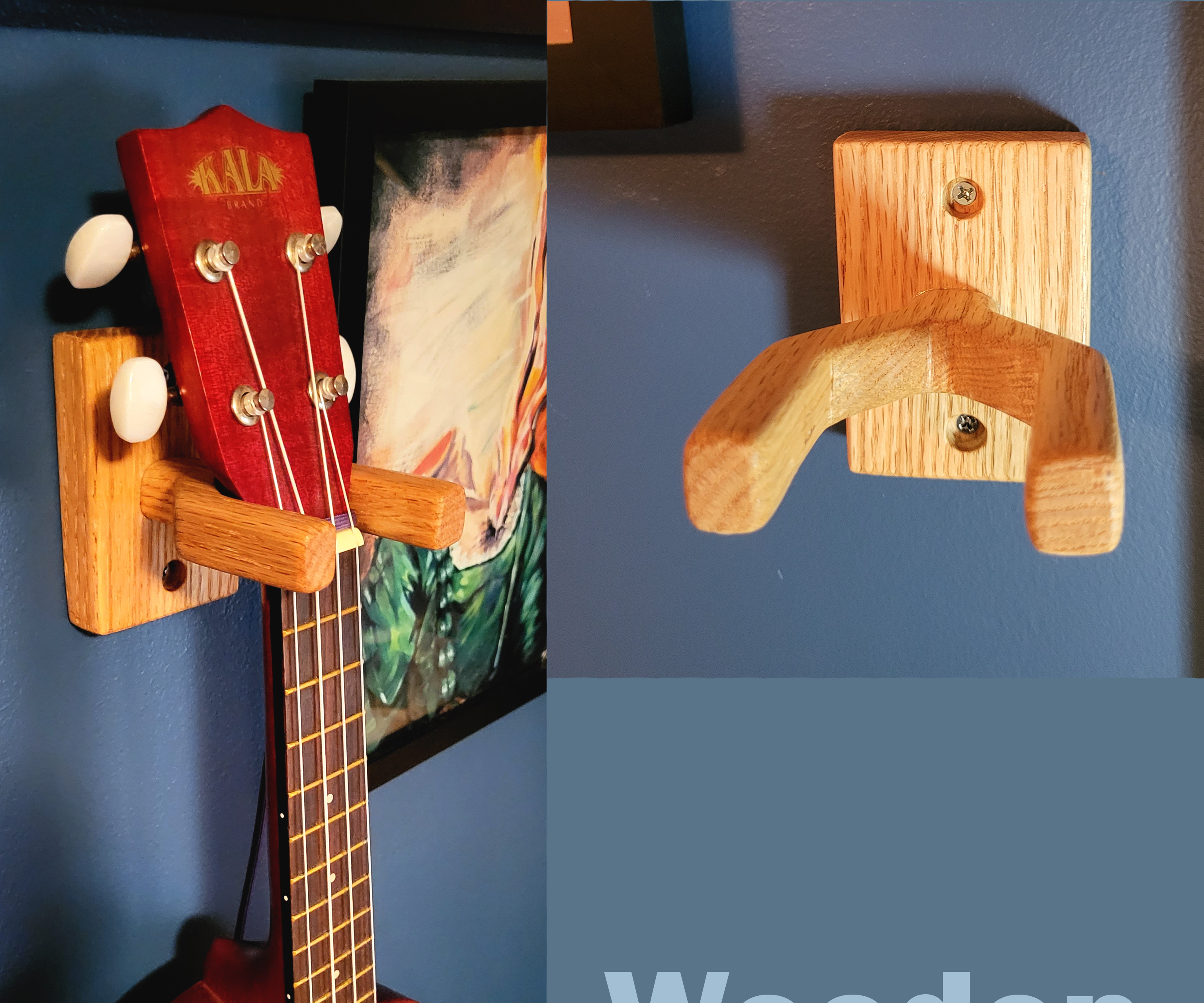 ukulele hanger diy