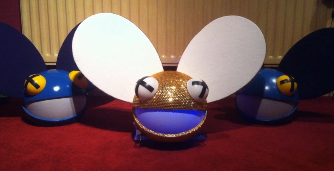 Build a Deadmau5 Head Rhinestone Version